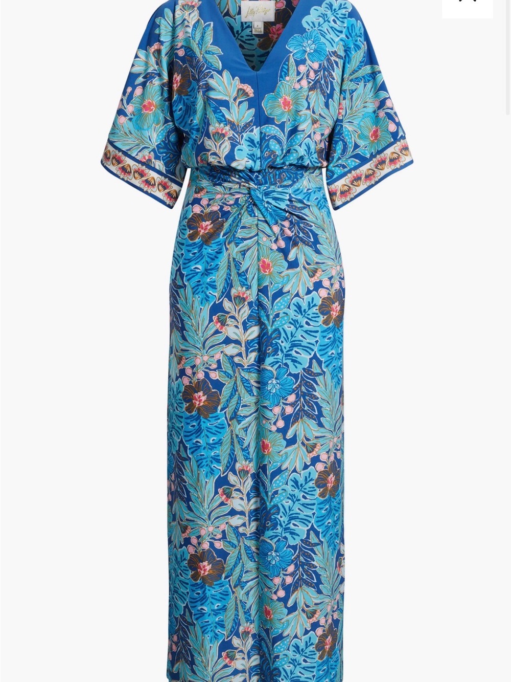 Lilly Pulitzer Adalyn Floral Maxi Dress
